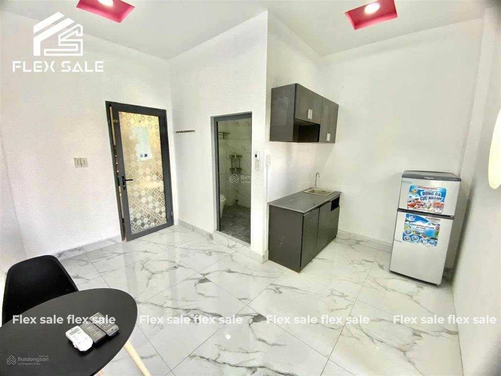Cho thuê hệ thống căn hộ 1 phòng ngủ tách bếp 45m2 full nội thất. khu vực ngã 4 hàng xanh