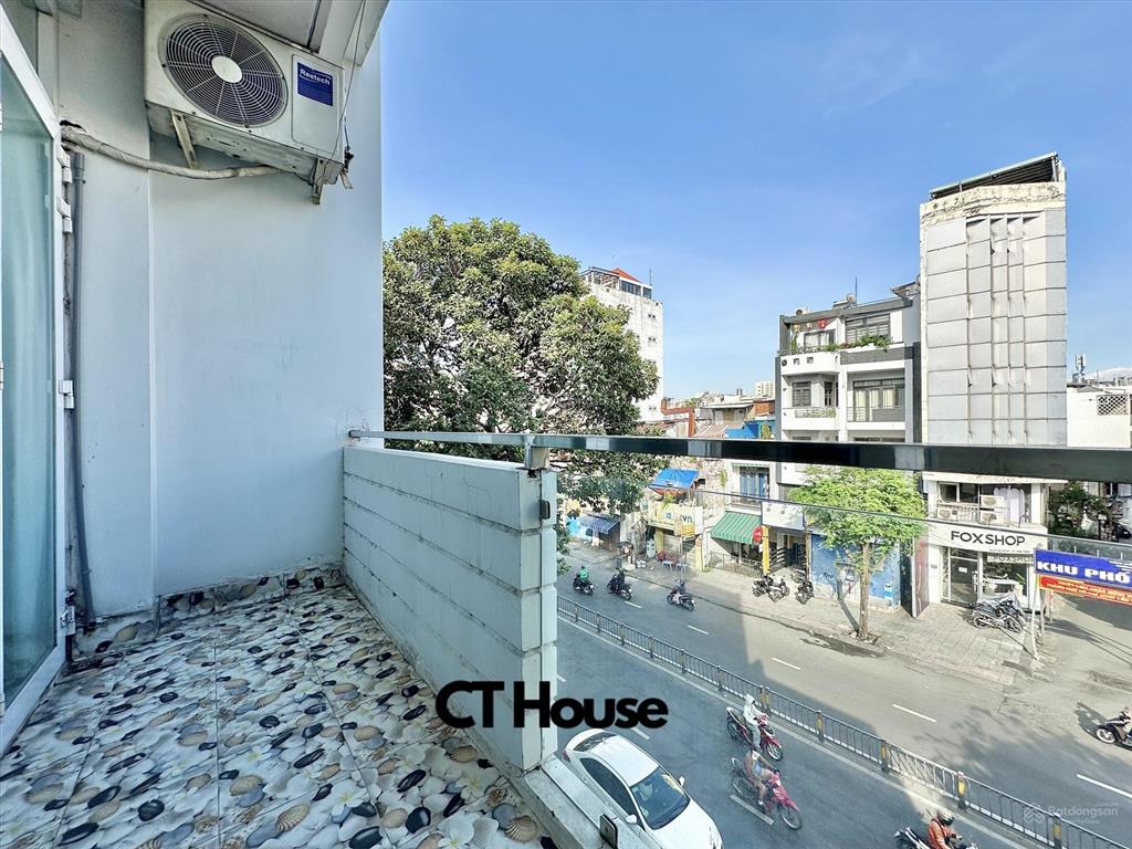 Cho thuê căn hộ 1pn ban công, tách bếp 35m2 full nội thất. ngay cầu bông đường lê văn duyệt giáp q1