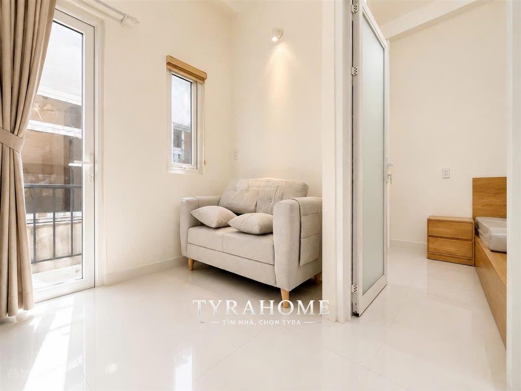 Khai trương 1 phòng ngủ tách bếp, ban công 40m2, giặt riêng, nội thất mới 100% khu nguyễn văn trỗi