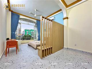 Studio ban công full nội thất máy giặt riêng ngay khu etown cộng hòa