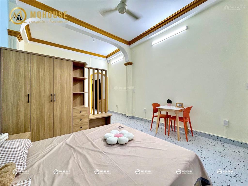 Studio ban công full nội thất máy giặt riêng ngay khu etown cộng hòa