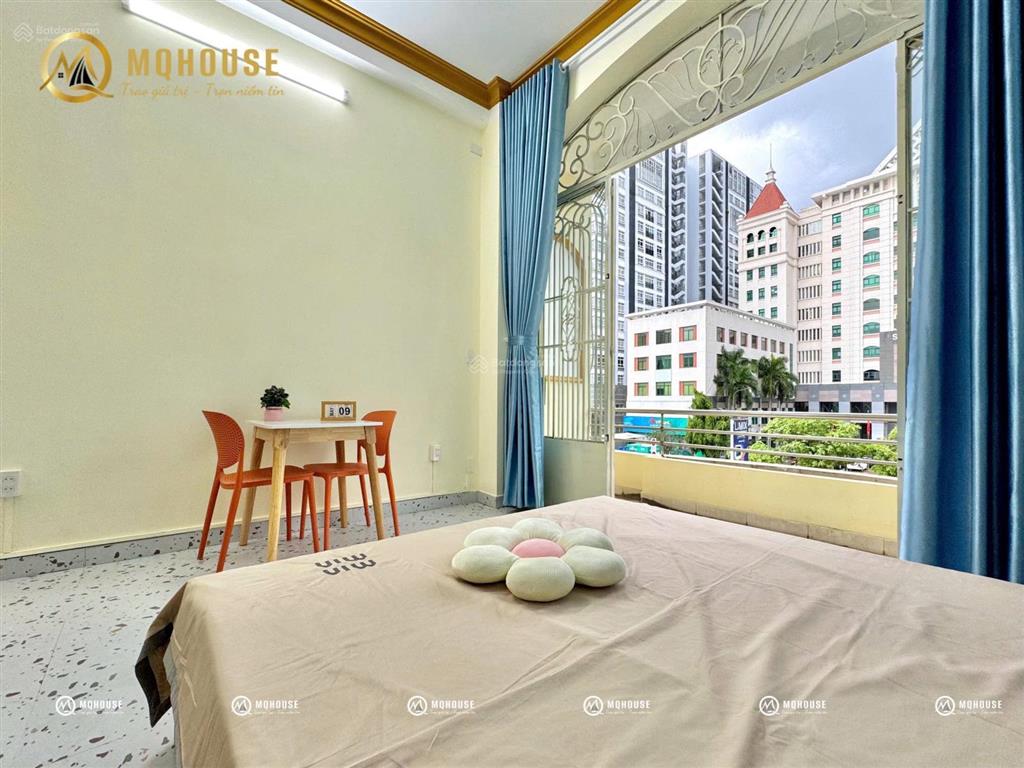 Studio ban công full nội thất máy giặt riêng ngay khu etown cộng hòa