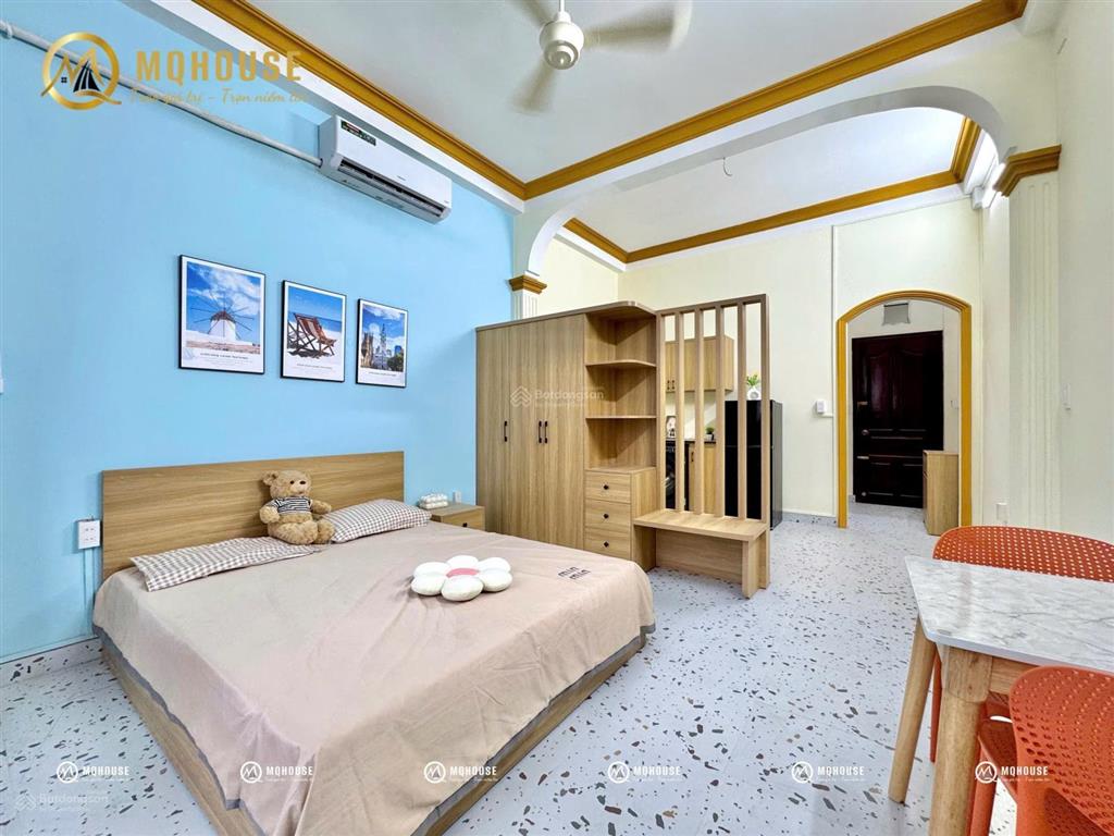 Studio ban công full nội thất máy giặt riêng ngay khu etown cộng hòa