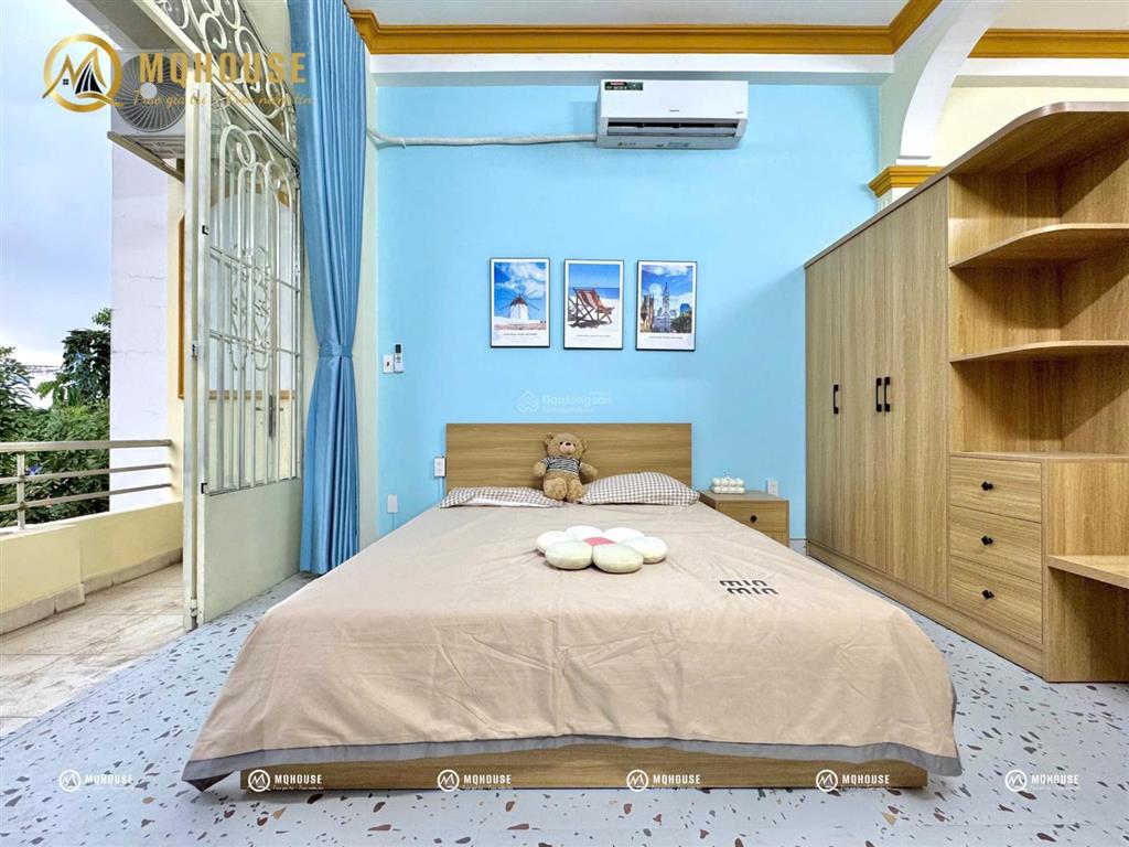 Studio ban công full nội thất máy giặt riêng ngay khu etown cộng hòa