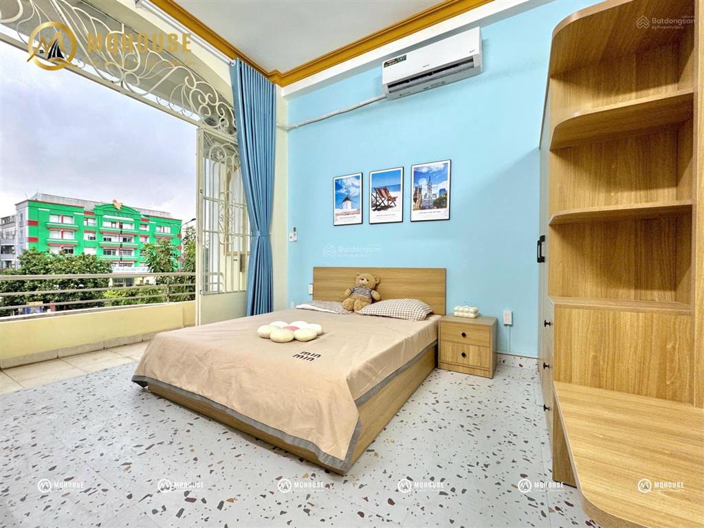 Studio ban công full nội thất máy giặt riêng ngay khu etown cộng hòa