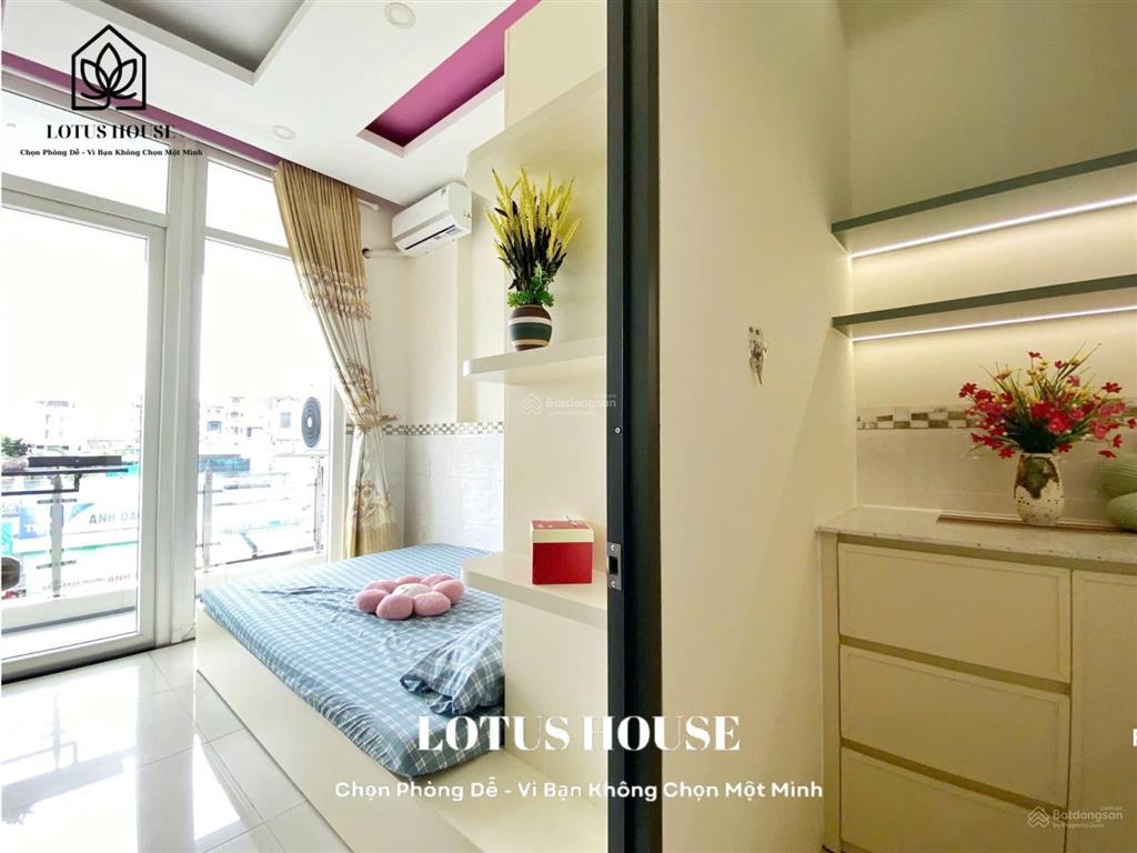 Căn hộ 2 phòng ngủ ban công lớn gần đại học văn hiến