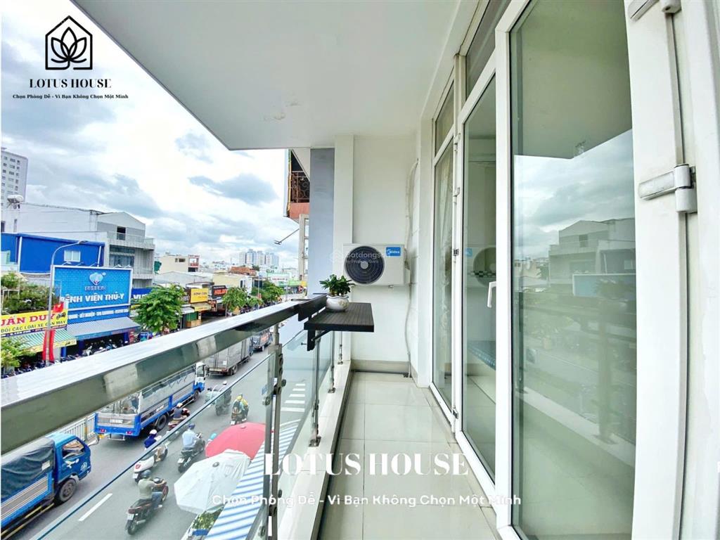 Căn hộ 2 phòng ngủ ban công lớn gần đại học văn hiến