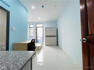 Studio ban công full nội thất  gần đh văn hiến  máy giặt riêng