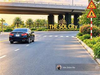 Bán đất nền the sol city, 2 tỷ 050, 75m2, giá siêu hời! rẻ bất ngờ