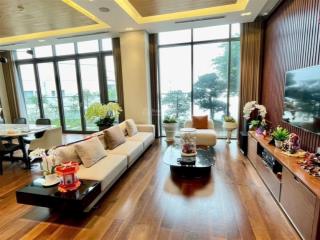 Siêu phẩm n04 udic penhouse 4pn full đồ nhập khẩu 400 m2 hiếm có, sân vườn đẹp,  0977 858 ***