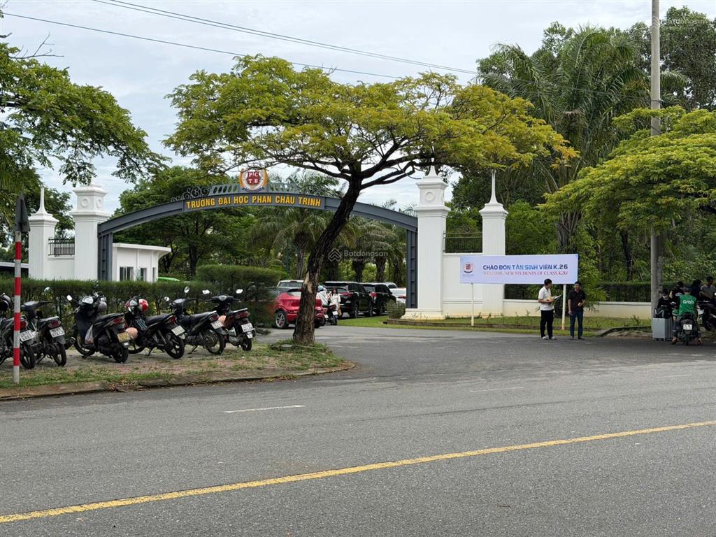 Chỉ 3,9 tỷac sở hữu ngay 121m2 đất đường 10m5 ngay đh phan châu trinh.