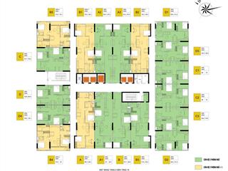 Căn hộ 2n 2wc, view đông nam, htls 0%/16t, ck lên tới 6,5%  0983 687 ***