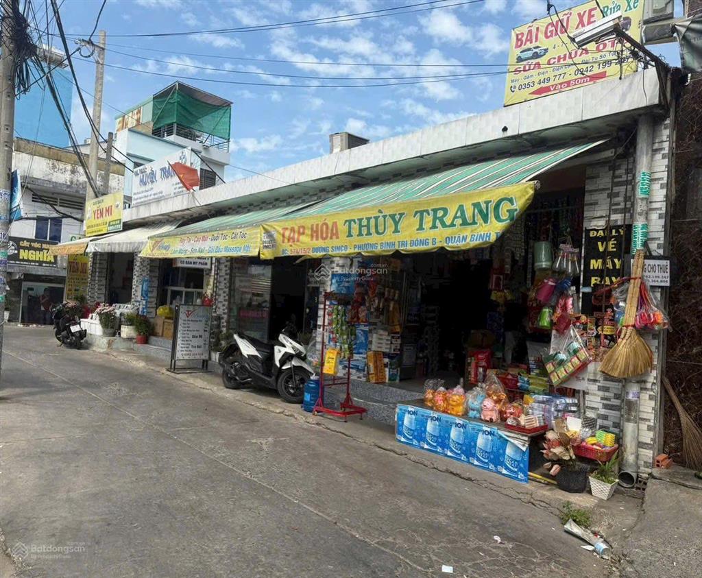 Bán nhà góc 2 mặt tiền đường sinco, an lạc, bình tân, 7.5x10m, 1 lầu, 5.9 tỷ tl