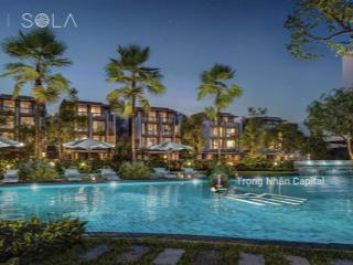 Sola  đảo ánh dương  biệt thự compound 3 mặt sông hiếm giữa lõi khu đông