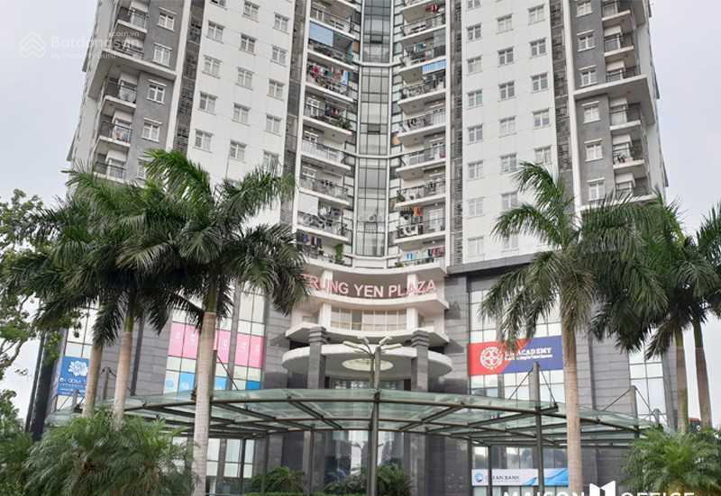 Bql cho thuê vp tại trung yên plaza, số 1 trung hòa. dt 300m2, chỉ 260 nghìn/m2/th