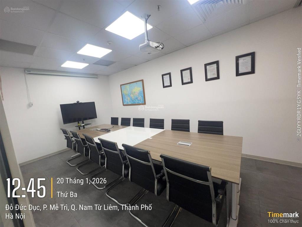 Công ty mình cần nhượng văn phòng 208m2 vinhomes west point full nội thất bàn giao ngay