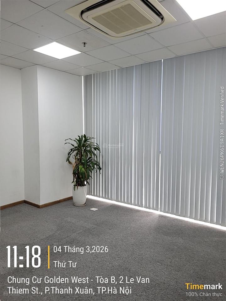 Bql chính chủ golden west lê văn thiêm cho thuê 500m2 (có cắt nhỏ nhất từ 200m2) sẵn nội thất đẹp