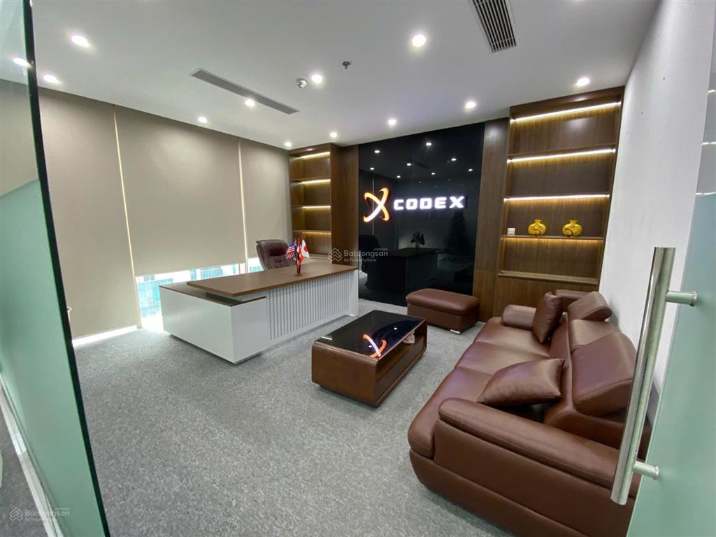 Cho thuê văn phòng epic tower 19 duy tân, dt 200m2, miễn phí 1 tháng thi công