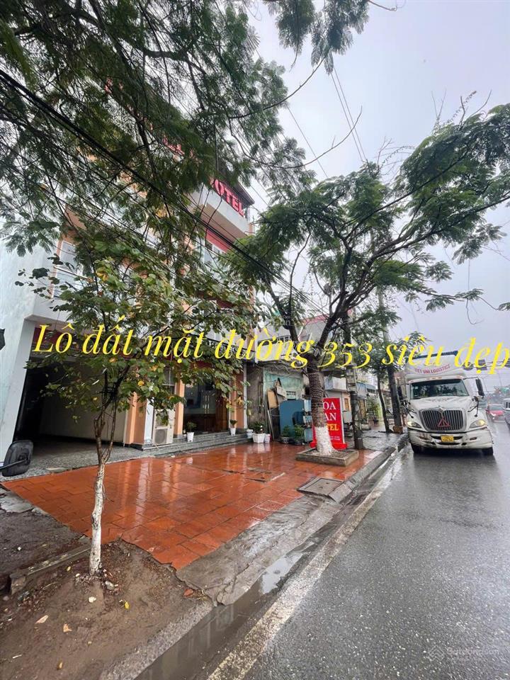 Bán lô đất siêu đẹp mặt phố phạm văn đồng dương kinh, hải phòng, giá cực chất 50tr/m2, 184/360m2