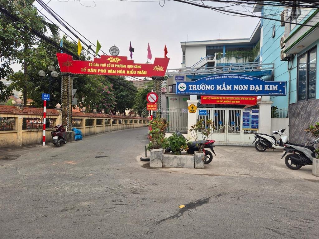Bán đất phường đại kim 50m2 giá nhỉnh 7tỷ. giá cho anh em đầu tư. đã có gpxd 6 tầng.