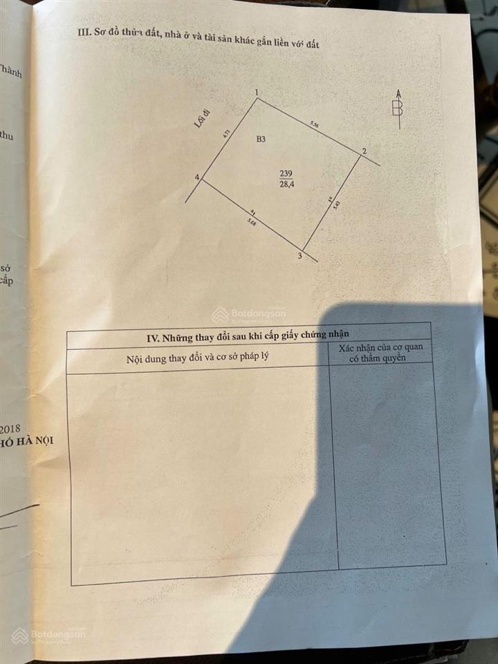 Bán nhà lô góc đống đa 6,5 tỷ, 29m2, 4 tầng, 3pn
