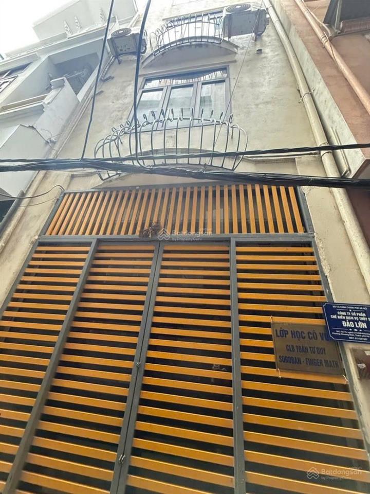 Bán nhà thanh xuân 6,5 tỷ, 32m2, 3pn, 3wc. ngõ 211 đường khương trung