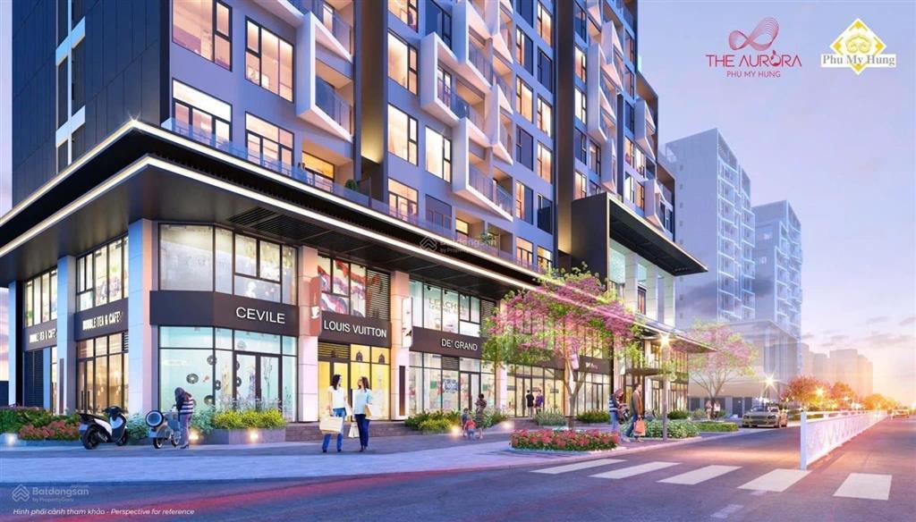 Bán shop 1 trệt, 1 lầu dự án the aurora mặt tiền nguyễn lương bằng, trực tiếp cđt phú mỹ hưng