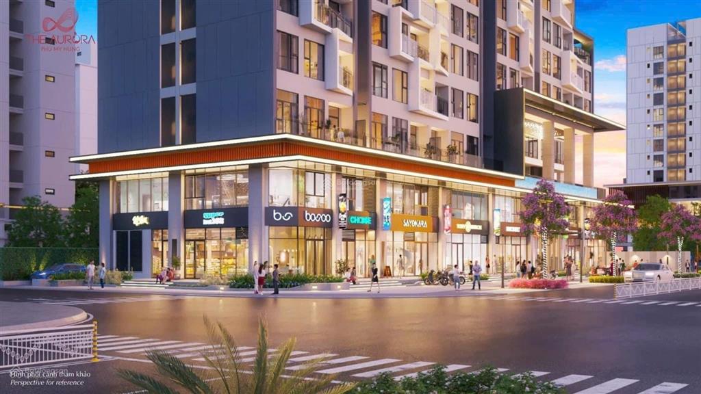 Bán shop 1 trệt, 1 lầu dự án the aurora mặt tiền nguyễn lương bằng, trực tiếp cđt phú mỹ hưng