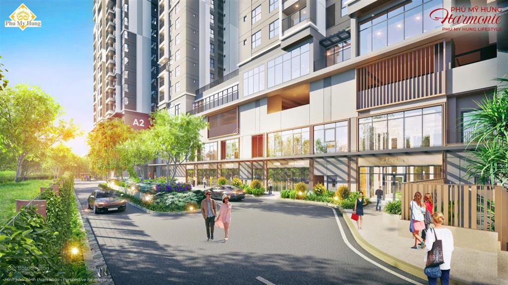 Shophouse dự án harmonie phú mỹ hưng tại bình dương. cam kêt thuê lại 4%/năm, ân hạn lãi gốc