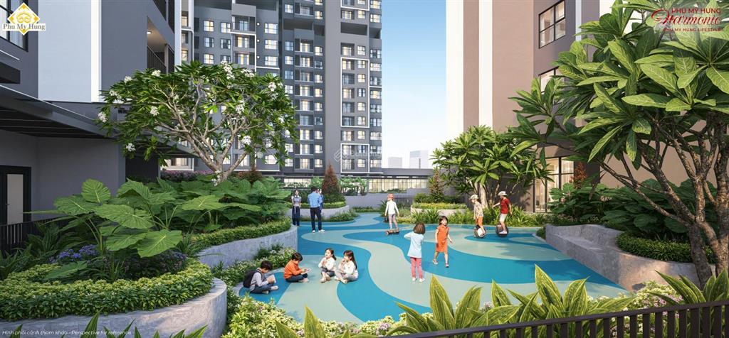 Căn 3pn dự án harmonie phú mỹ hưng tầng cao, giá chỉ 4,6 tỷ ô đậu xe riêng. trả trước chỉ 20%