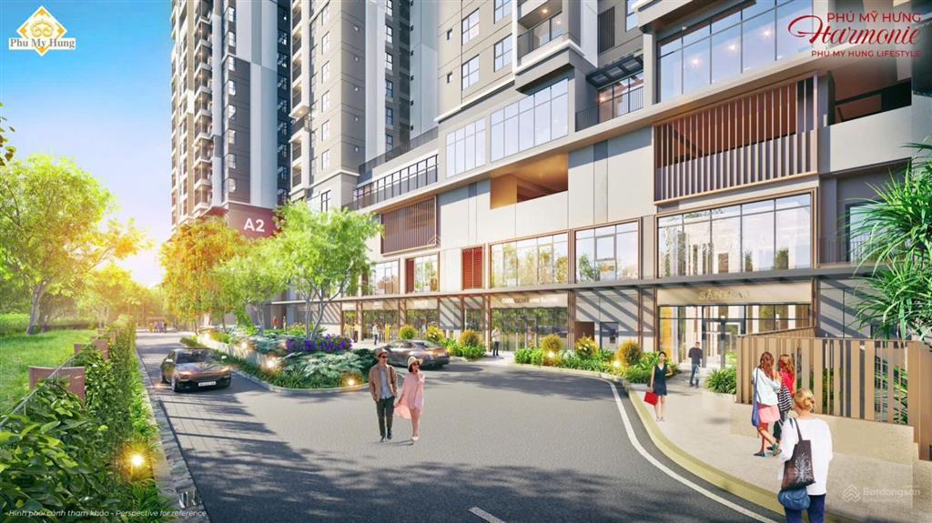 Căn 3pn dự án harmonie phú mỹ hưng tầng cao, giá chỉ 4,6 tỷ ô đậu xe riêng. trả trước chỉ 20%