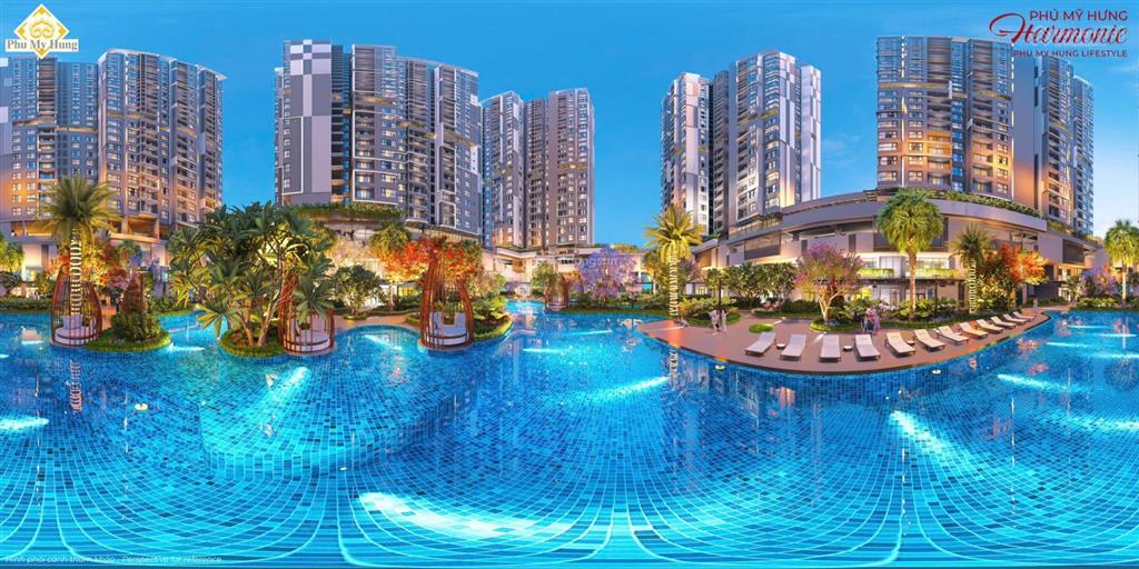 Mở bán dự án harmonie phú mỹ hưng. giá chỉ 44tr/m2. chiết khấu cao. vay ls 0%, ân hạn 29 tháng
