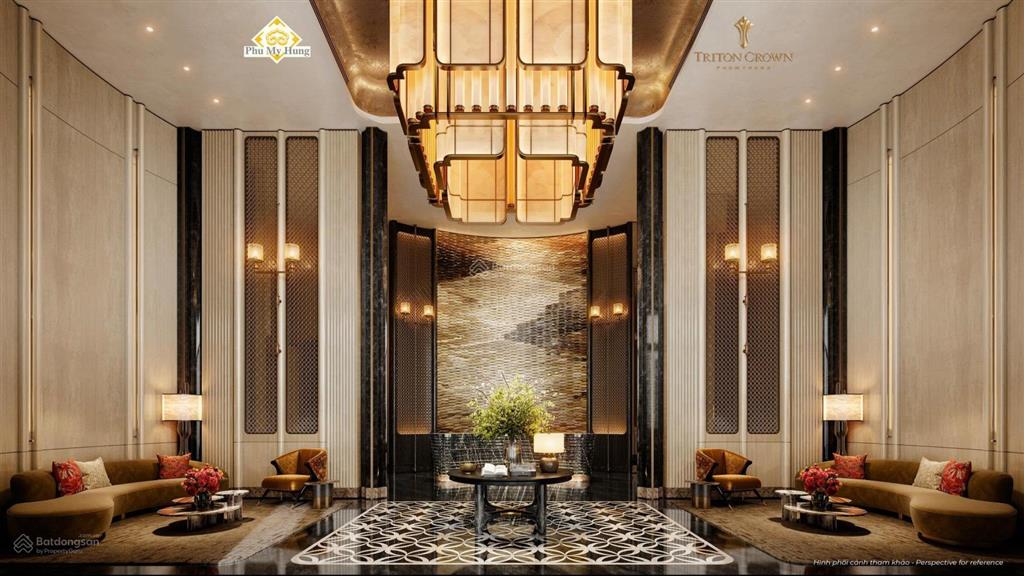 Mở bán đợt 1 dự án triton crown phú mỹ hưng  căn hộ hạng sang hồ bán nguyệt, hỗ trợ vay ls 0%