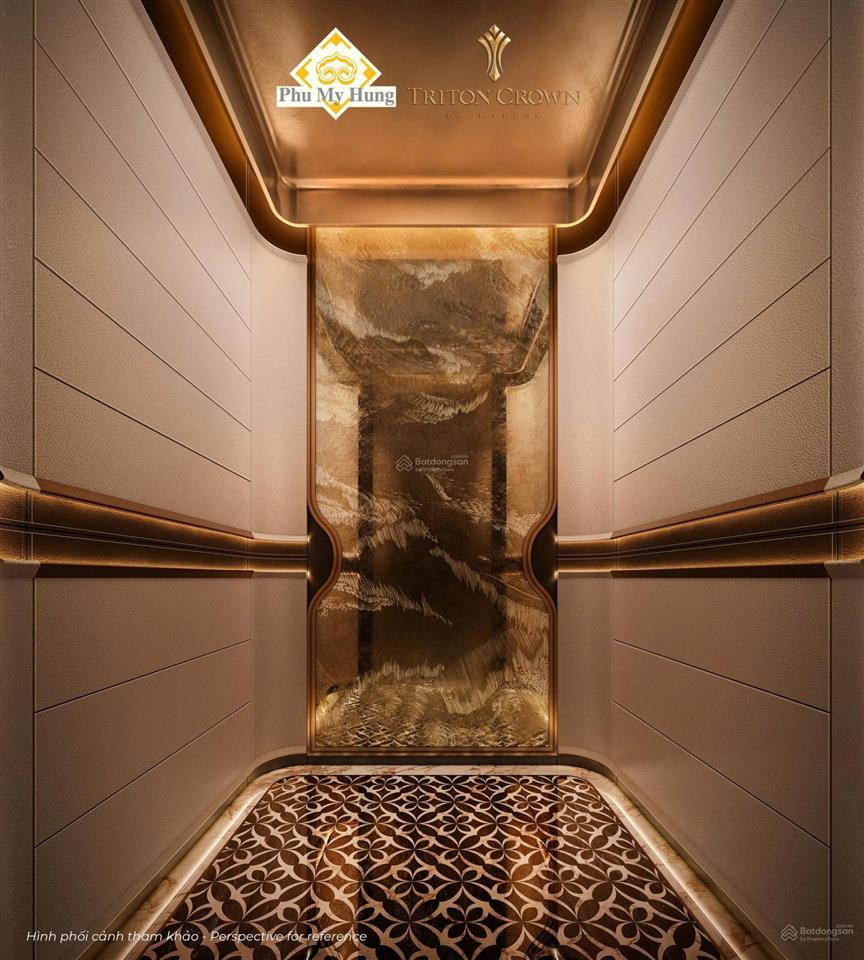 Mở bán đợt 1 dự án triton crown phú mỹ hưng  căn hộ hạng sang hồ bán nguyệt, hỗ trợ vay ls 0%
