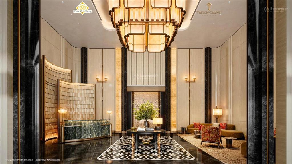 Mở bán đợt 1 dự án triton crown phú mỹ hưng  căn hộ hạng sang hồ bán nguyệt, hỗ trợ vay ls 0%
