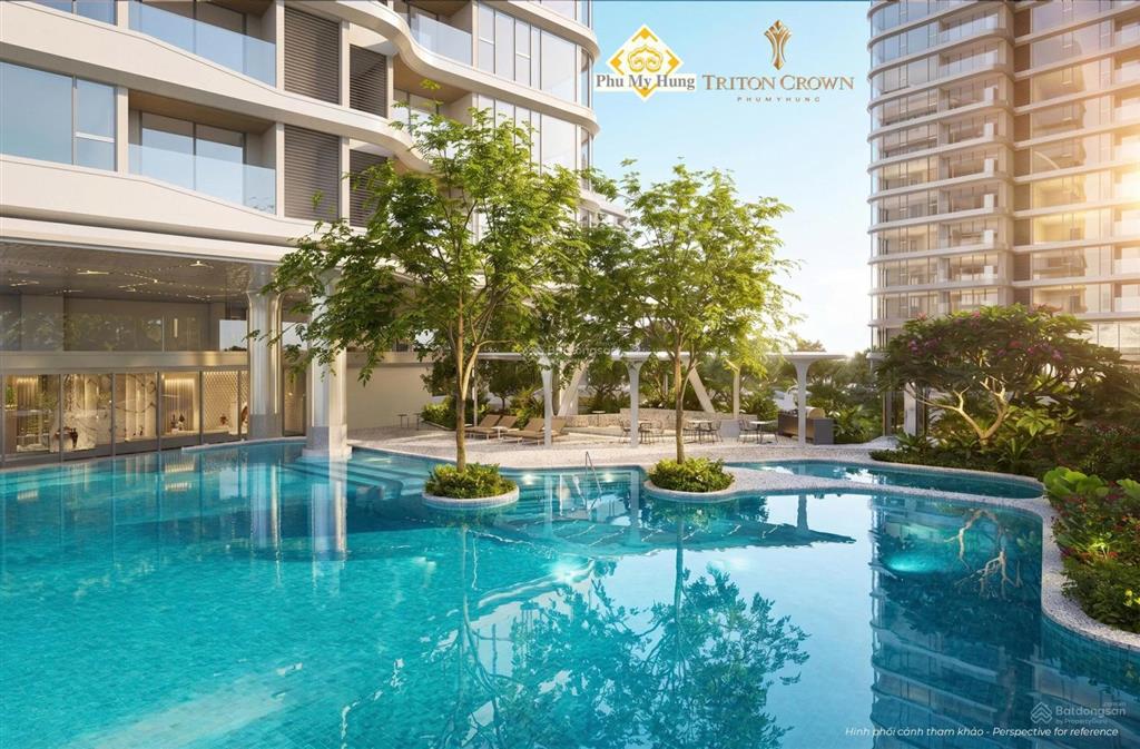 Mở bán đợt 1 căn hộ triton crown phú mỹ hưng, thiết kế sân vườn, giá gốc cđt, nhiều ưu đãi mở bán