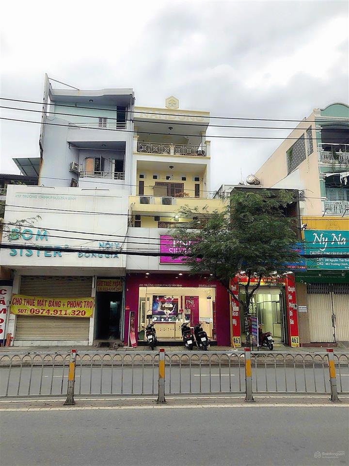 Cho thuê nhà 4 lầu bề thế mt trường chinh  50tr/th