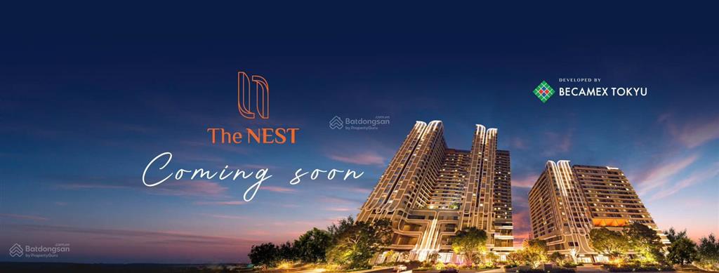 Nhận booking đặt chỗ căn hộ 2 phòng ngủ the nest từ chủ đầu tư becamex tokyu