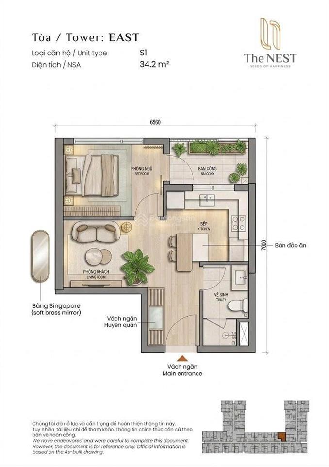 Bán căn hộ mini studio giá trực tiếp chủ đầu tư, cho thuê 910 triệu/tháng