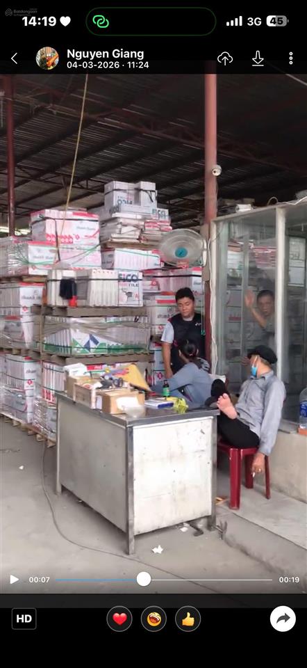 Cho thuê kho mặt tiền lê trọng tấn, phường tây thạnh. diện tích kho 35x40 (1500m²) giá 70tr/1!