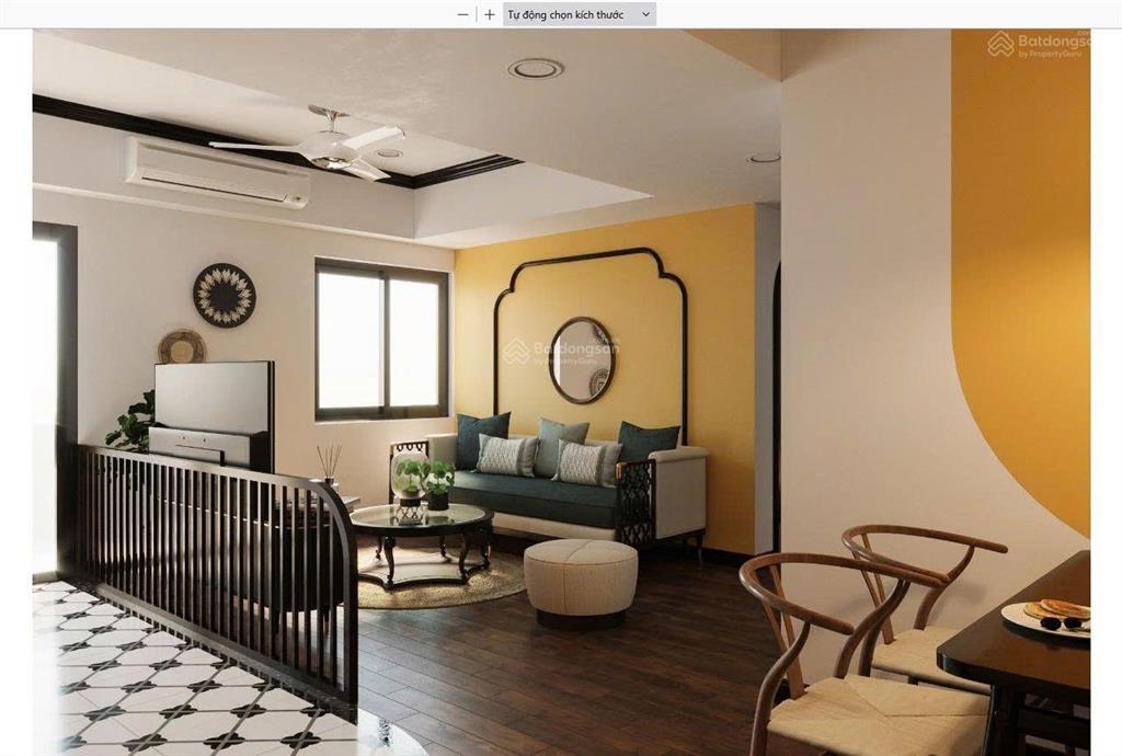 Hiếm. bán chung cư 671 hoàng hoa thám. dt 76m2 thiết kế 2 ngủ 2 vệ sinh. tầng cao. full nội thất.