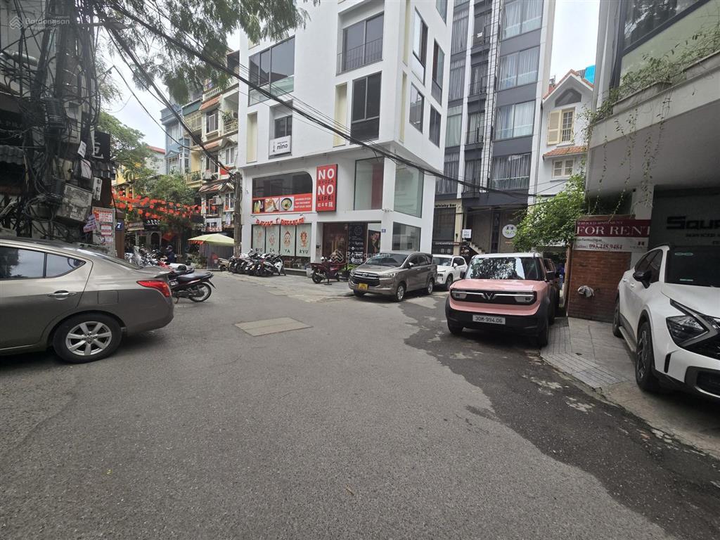 Cho thuê nhà phố đào tấn. dt 100m2x3t. mặt tiền 5m. nhà phân lô ô tô tránh. khu vực kinh doanh đỉnh