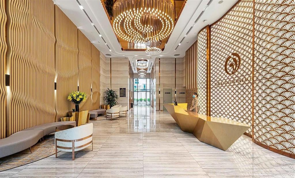 Siêu hiếm. bán chung cư grandeur palace giảng võ. dt 104m2 3 ngủ 2 vs. tầng trung lô góc. ful nt