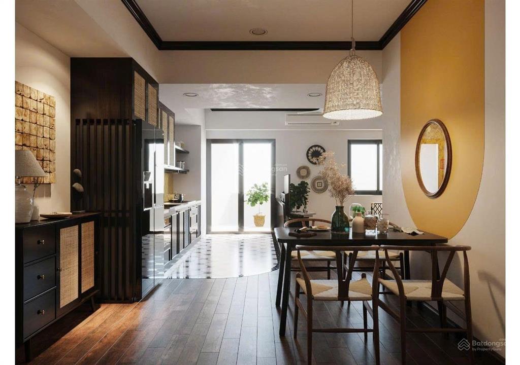 Nhỉnh 7 tỷ. bán gấp cc 671 hoàng hoa thám. dt76m2 thiết kế 2 ngủ 2 vs. tầng cao full nội thất.