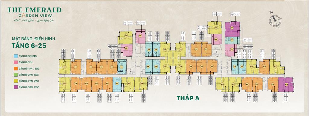 Giỏ hàng đẹp emerald garden view căn hộ trung tâm thuận an chỉ từ 1,39 tỷ góp nhẹ ~9 triệu/tháng
