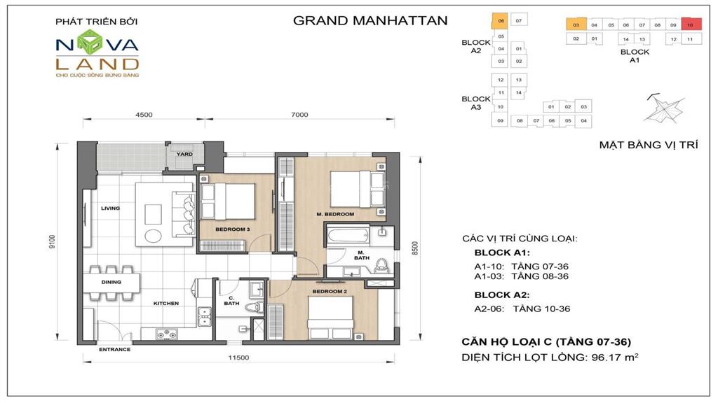 Bán góc 3pn view cv 23/9  bitexco tháp a2. giá 21,5t tỷ.  0909 701 ***