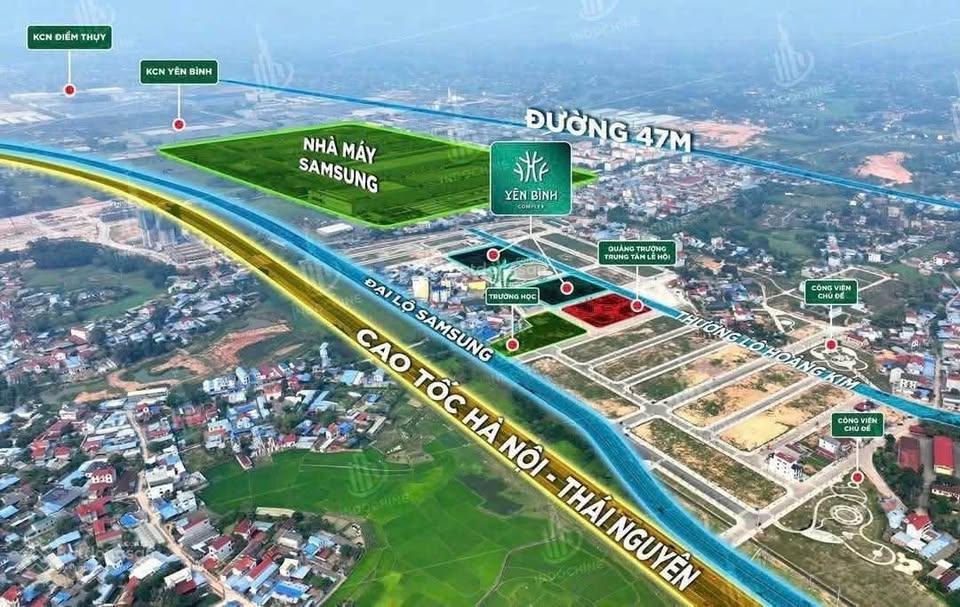 Chính chủ bán gấp mảnh đất lô góc 135m2 mặt tiền 7,5m giá đầu tư, cạnh nhà máy samsung phổ yên
