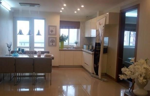 Cho thuê căn 2 ngủ tại tòa thang máy ở ct17 đối diện trâu thúy hằng