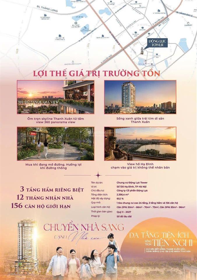 Bán căn 2 ngủ tại thanh xuân chiết khấu cao và thưởng booking từ chủ đầu tư