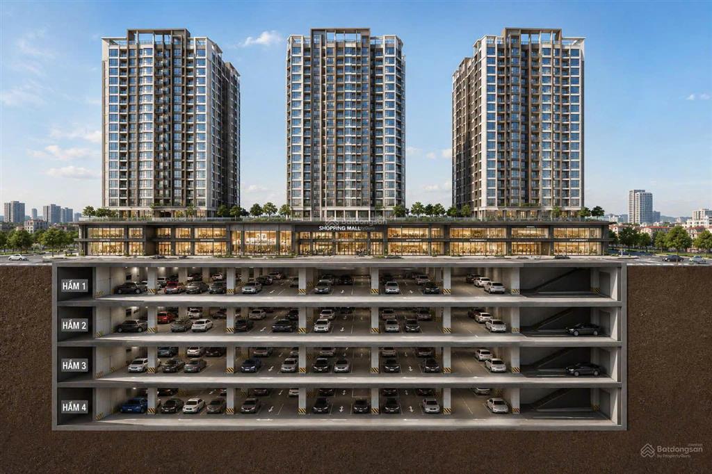 Trực tiếp chủ đầu tư dự án ruby park phúc lợi bàn giao 2027, có 4 tầng hầm